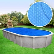 Robelle Heavy-Duty Solar Cover for Above Ground Swimming Pools, Oval - 12 x 24 Feet