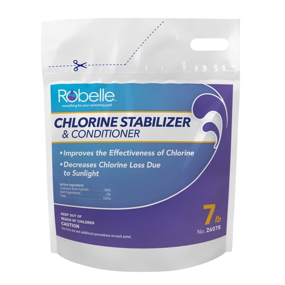 Robelle 7 Lb. Chlorine Stabilizer & Conditioner for Swimming Pools