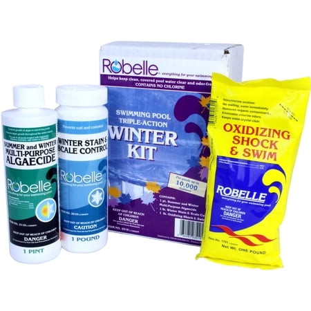 Robelle Swimming Pool Triple-Action Winter Kit for Pools Up to 40,000 gal.