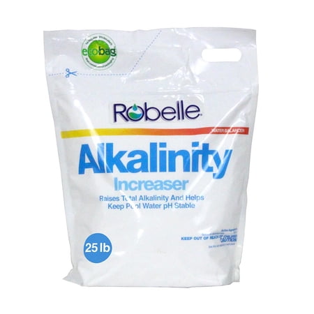 Robelle Total Alkalinity Increaser for Swimming Pools, 25 Pounds