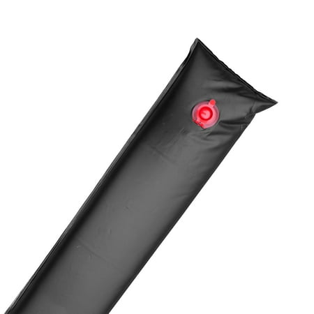 Robelle Winter Water Tube For Swimming Pool Covers Deluxe 16g. Single-Chamber 10-Foot, Black, 12-Pack
