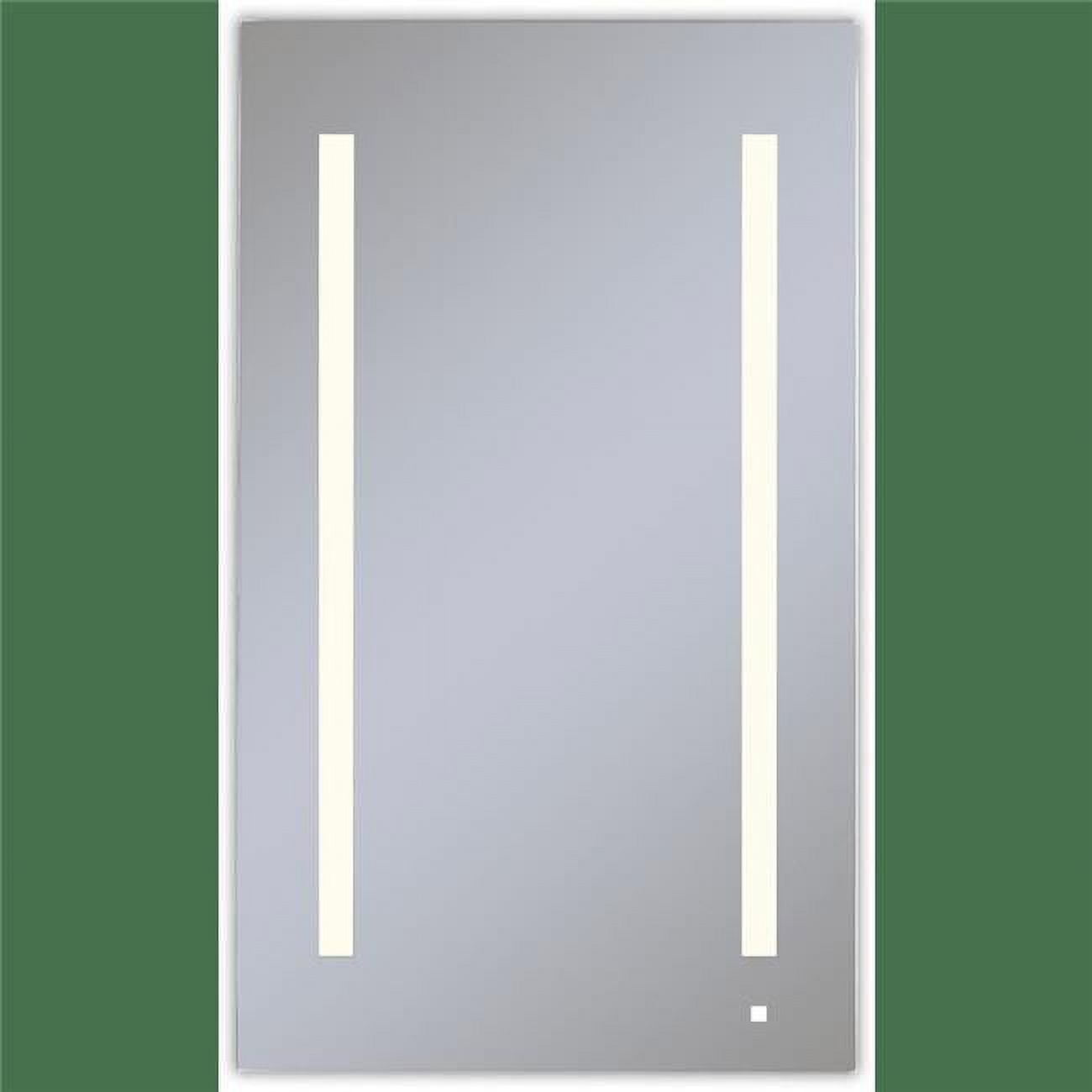 Modern 40'' Rectangular Frameless Medicine Cabinet with LED Lighting