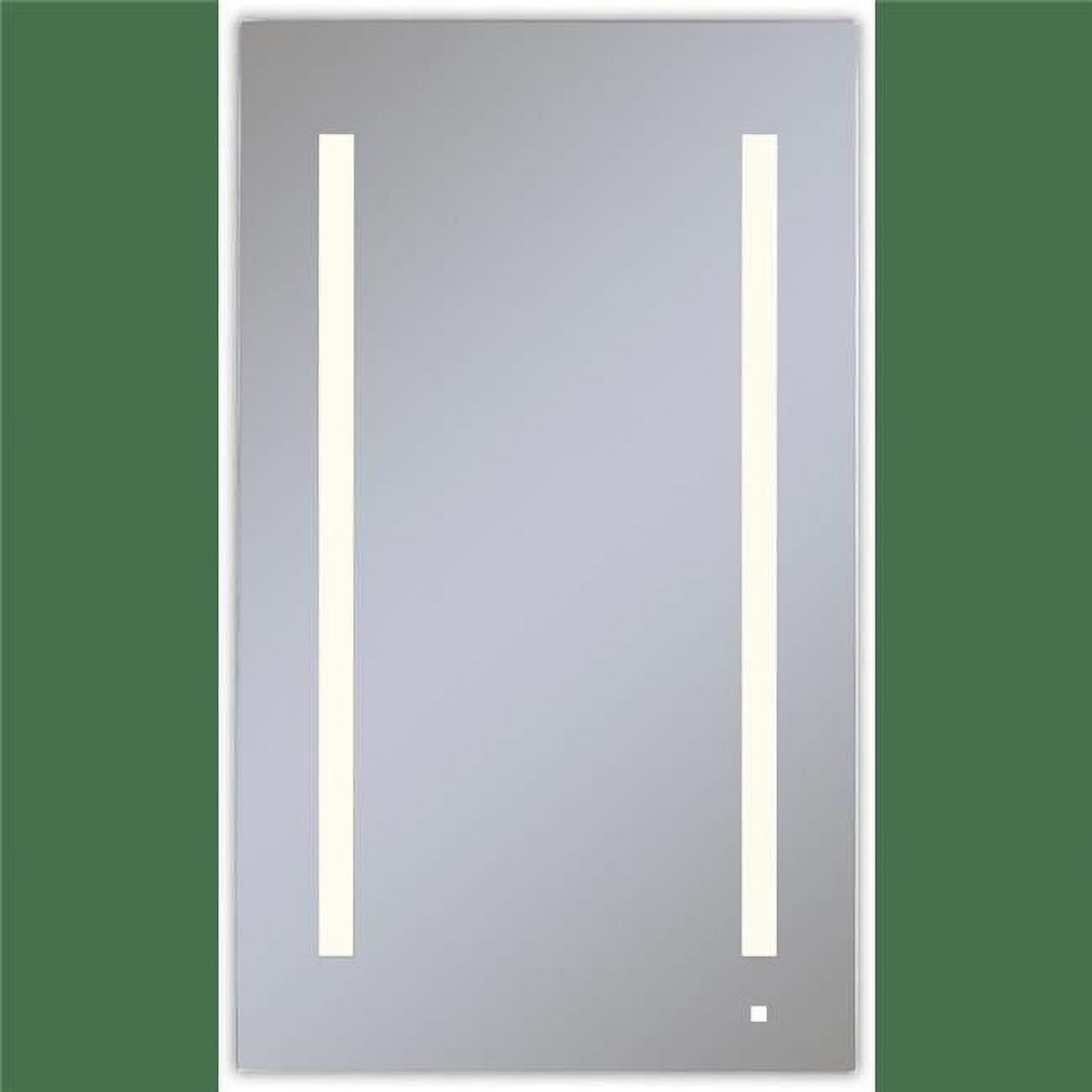 Modern 40'' Rectangular Frameless Medicine Cabinet with LED Lighting