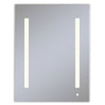 thumbnail image 1 of Robern Ac2430d4p1l Aio 23-1/4" X 30" X 4-5/8" Single Door Medicine Cabinet - Silver, 1 of 5