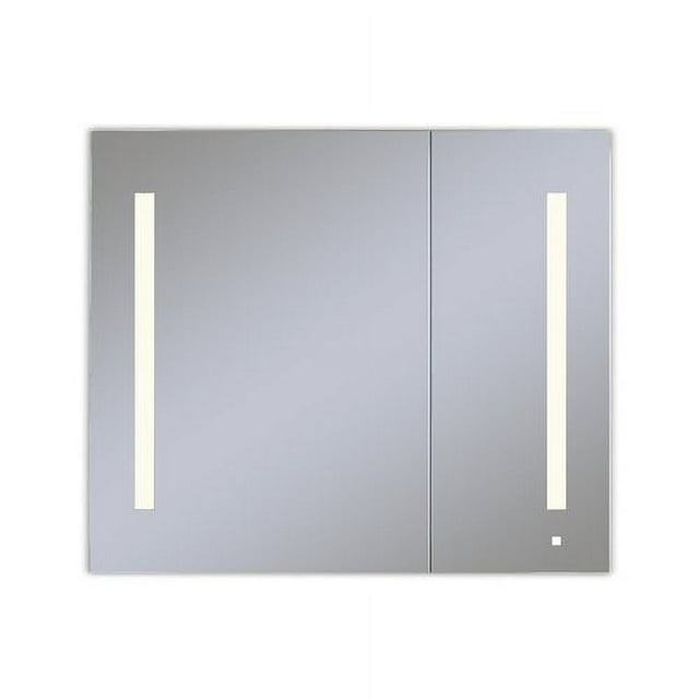 Robern AiO Single Door Surface Mount Medicine Cabinet with Lighting