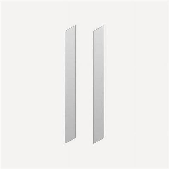 Robern P2SMKIT36D4P 4 x 36 in. Portray Side Mirror Kit for Surface Mounted Cabinets