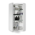 thumbnail image 1 of Robern PLM2030GLE 19.25 x 30 x 4 in. Left Hinge Electric Polished Edge Flat Top Cabinet, Gray, 1 of 2