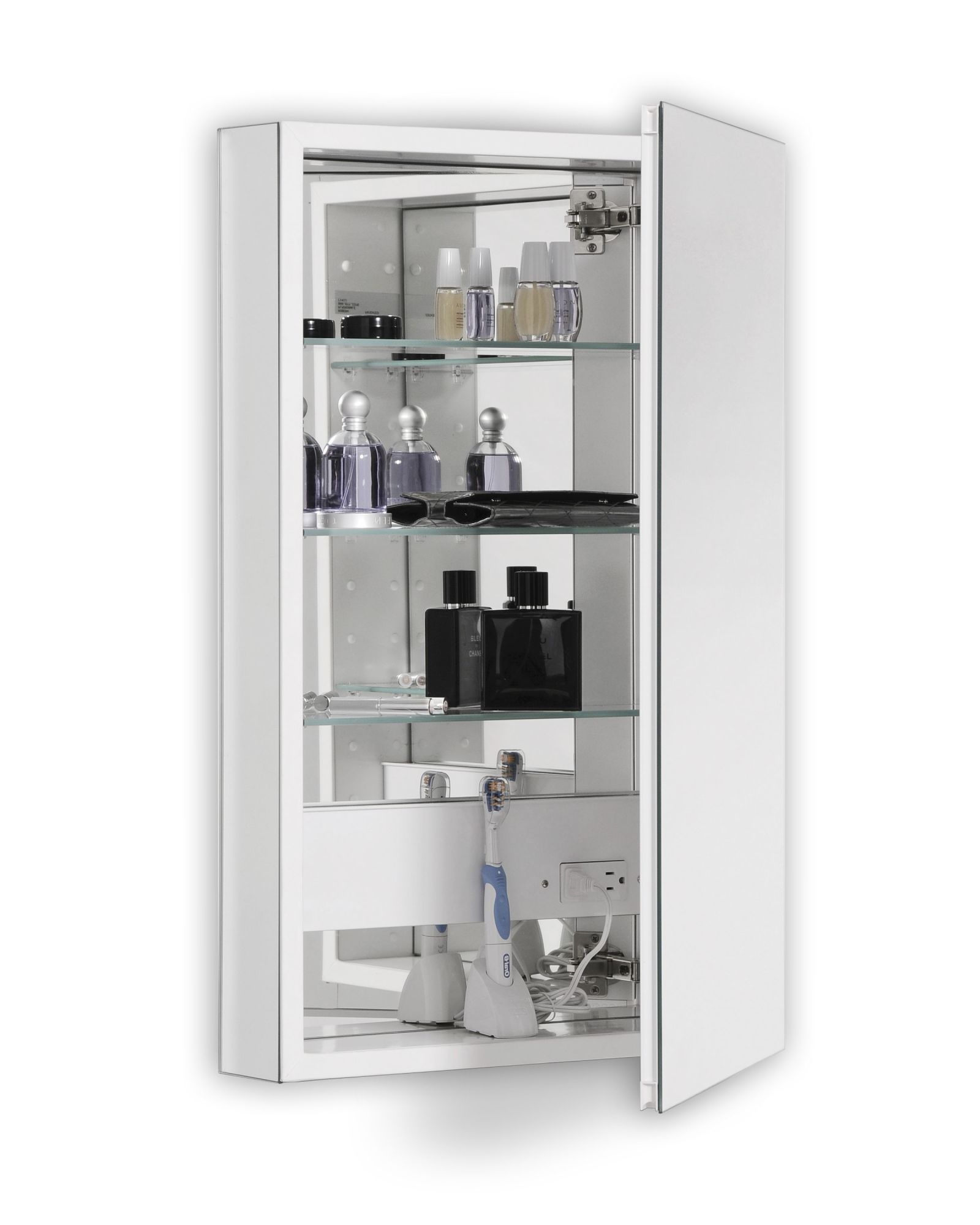 Robern Plm2440re Pl 23" X 39" Frameless Medicine Cabinet Right Hinged - image 1 of 2