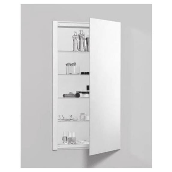 Robern RC2036D4FP1 20 x 36 x 4 in. Single Door Polished Edge R3 Series Cabinet