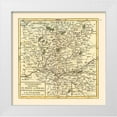 thumbnail image 1 of Robert 12x12 White Modern Wood Framed Museum Art Print Titled - Perche Maine Anjou Touraine France - Robert 1748, 1 of 4