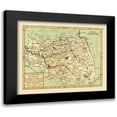 thumbnail image 1 of Robert 17x15 Black Modern Framed Museum Art Print Titled - Ile-de-France Brie Champagne France - Robert 1748, 1 of 5