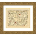 thumbnail image 1 of Robert 17x15 Gold Ornate Wood Framed with Double Matting Museum Art Print Titled - Ypres Environs Belgium - Robert 1748, 1 of 4