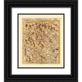 thumbnail image 1 of Robert 26x30 Black Ornate Wood Framed with Double Matting Museum Art Print Titled - Po River Piedmont Italy - Robert 1748, 1 of 4