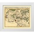 thumbnail image 1 of Robert 31x26 White Modern Wood Framed Museum Art Print Titled - Sedan France Bouillon Belgium - Robert 1748, 1 of 4