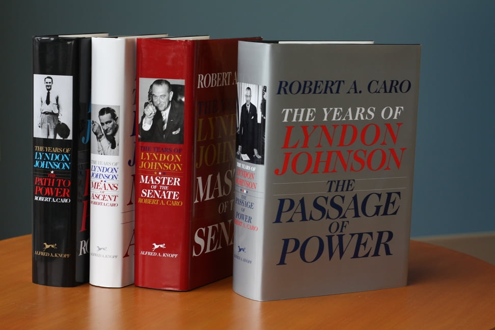 Robert A. Caro's The Years of Lyndon Johnson Set : The Path to Power; Means of Ascent; Master of the Senate; The Passage of Power (Hardcover)