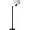 thumbnail image 1 of 1835-Robert Abbey Lighting-Real Simple 1-Light Floor Lamp 55.5 Inches Tall-Matte Black Finish, 1 of 2