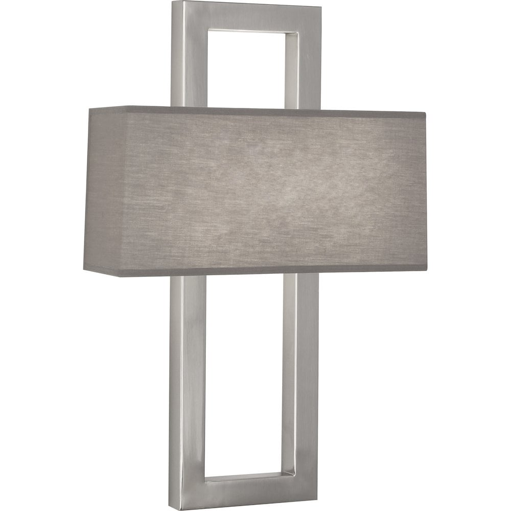 Doughnut Antique Silver 22.5" Dimmable Rectangular Sconce