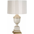 thumbnail image 1 of 2604-Robert Abbey Lighting-Annika 1-Light Accent Lamp 7.125 Inches Wide and 24 Inches Tall-Ivory Finish-Ivory/Matte Gold Shade Color, 1 of 2