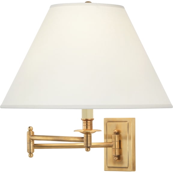 Robert Abbey Lighting - Kinetic 1-Light Swing-Arm Wall Sconce 3 Inches Wide and