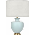 thumbnail image 1 of MSB21-Robert Abbey Lighting-Michael Berman Atlas 1-Light Table Lamp 9.875 Inches Wide and 25.25 Inches Tall-Matte Sky Blue Finish-Modern Brass, 1 of 2