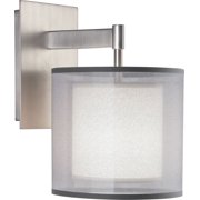 Robert Abbey - S2192 - One Light Wall Sconce - Saturnia - Stainless Steel-1pack