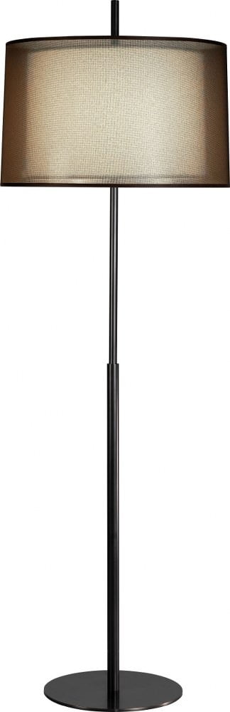 Deep Patina Bronze 63.75" Edison Floor Lamp with 3-Way Switch
