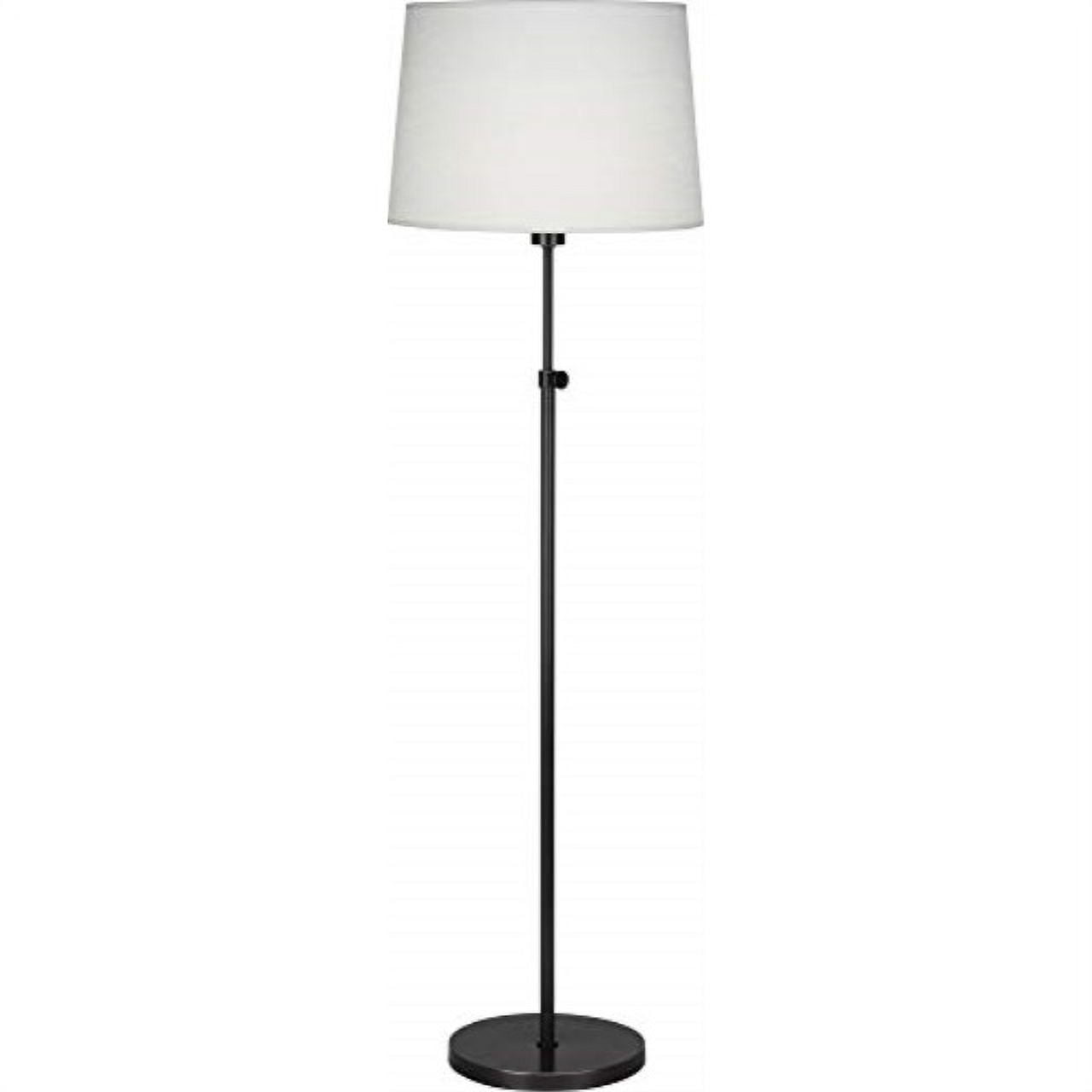 Koleman Adjustable Height Deep Patina Bronze Floor Lamp