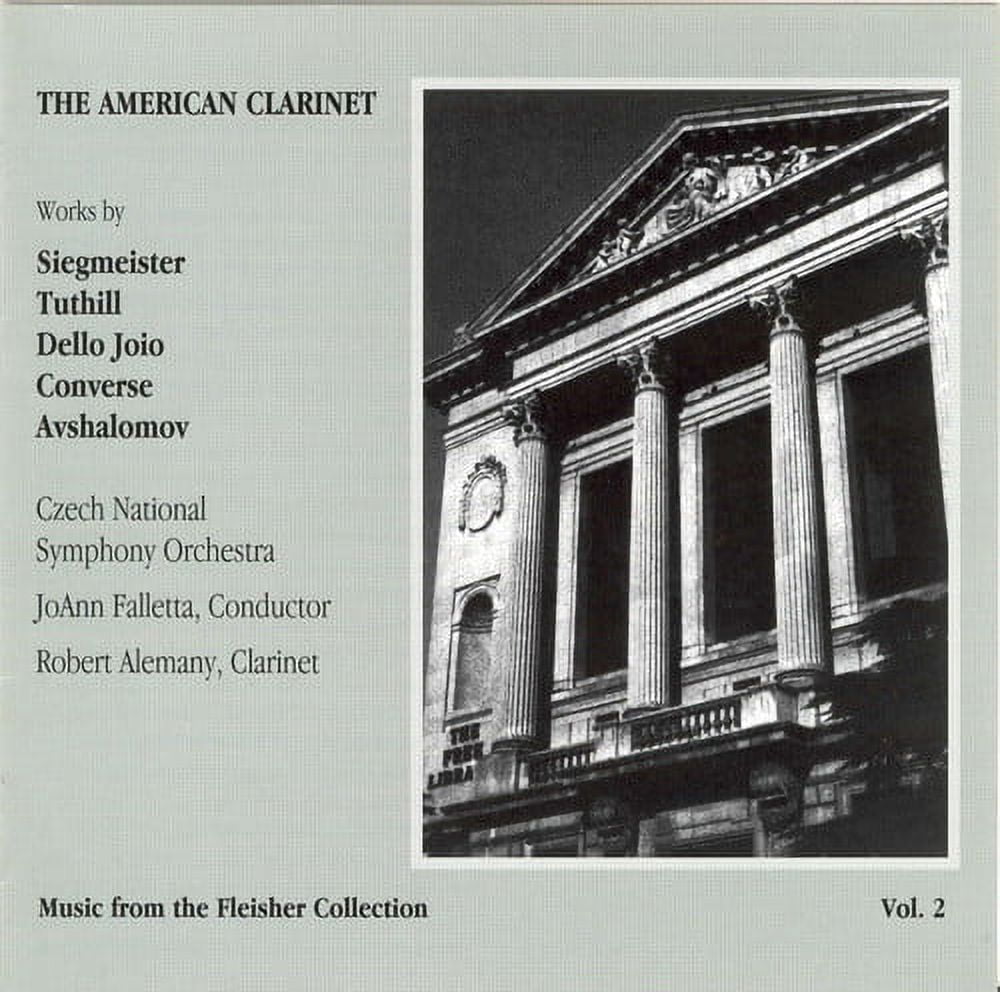 Robert Alemany - American Clarinet Orchestral Music - Music & Performance - CD