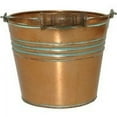 thumbnail image 1 of Robert Allen 211985 6 in. Banded Planter, Vintage Copper, 1 of 3