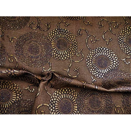 Robert Allen Beacon Hill Fabric Etincelle Sable Linen Drapery Metallic JJ27