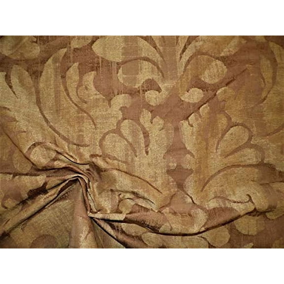 Robert Allen Beacon Hill Fabric Laconia Teak Linen Drapery Upholstery JJ29