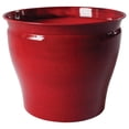 thumbnail image 1 of Robert Allen MPT01602 Avery Classic Ironstone Metal Planter Flower Pot, 10", Bold Autumn Color, 1 of 5