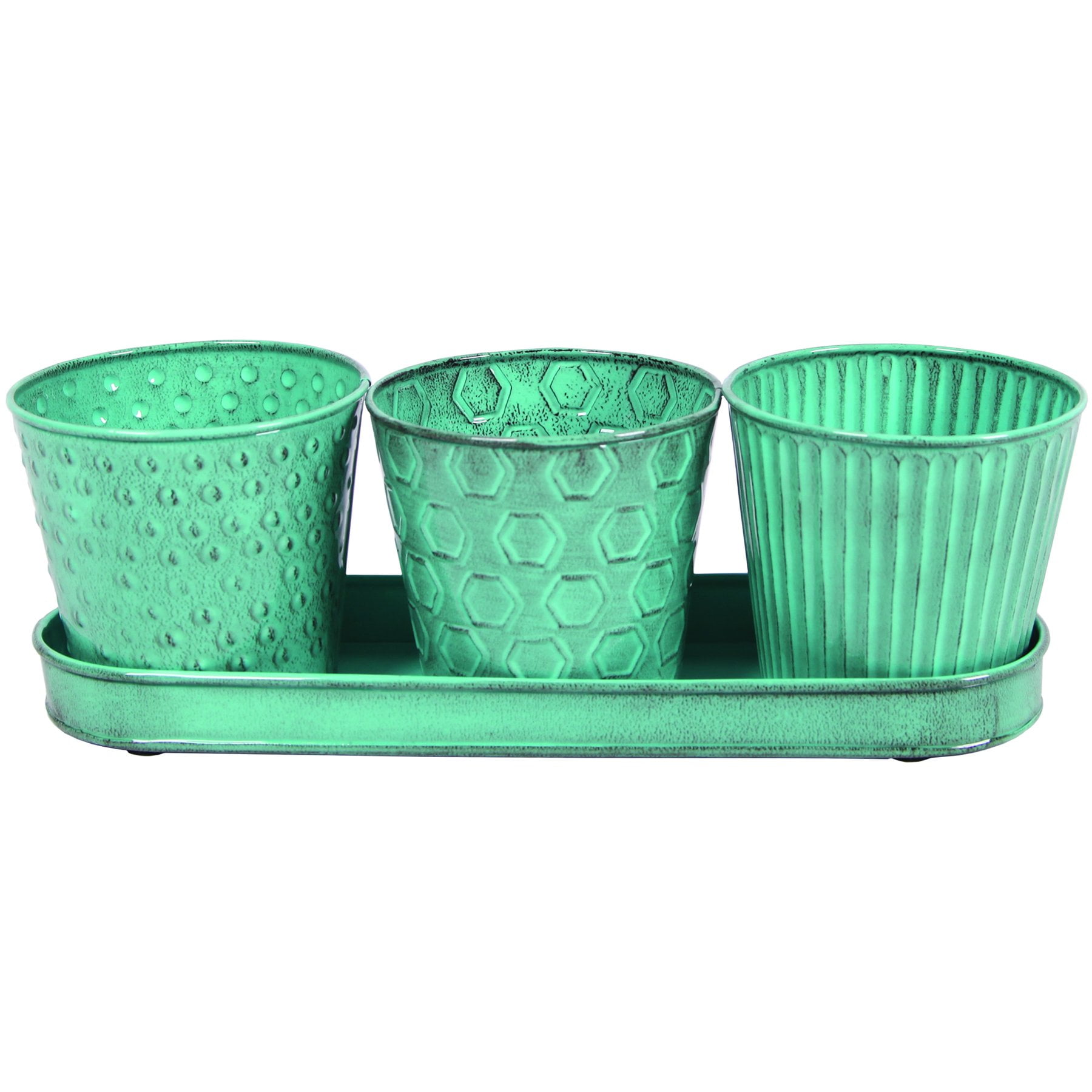 Robert Allen Concord 4 Piece Planter Set - Walmart.com