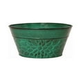 thumbnail image 1 of Robert Allen MPT02007 Laurel Series Metal Planters, 8", Aqua, 1 of 3