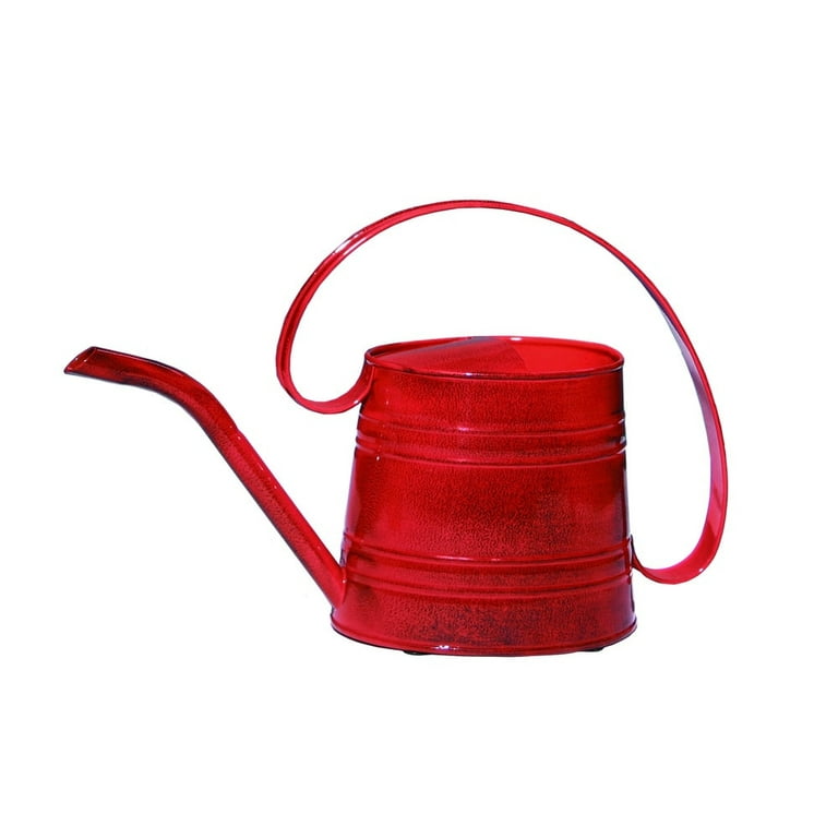 Robert Allen Cayenne Red 0.5 gal Metal Danbury Watering Can Robert Allen Cayenne Red 0.5 gal Metal Danbury Watering Can