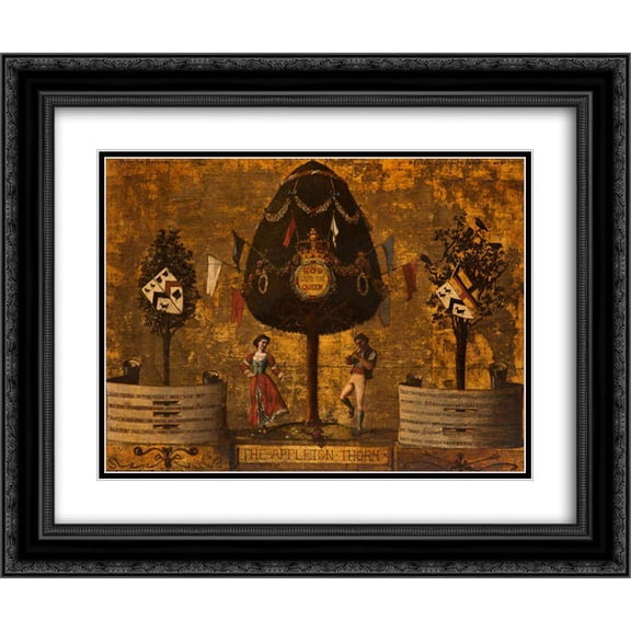 Robert Bateman 2x Matted 24x20 Black Ornate Framed Art Print 'Appleton Thorn '