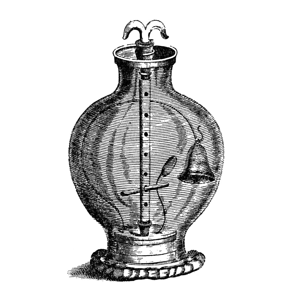 Robert Boyle. Nenglish Chemist And Physicist. The 'Cylinder Or Axle ...