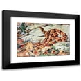thumbnail image 1 of Robert Bruce Horsfall 18x13 Black Modern Framed Museum Art Print Titled - Copperhead and Coral Snake (1929-1932), 1 of 5