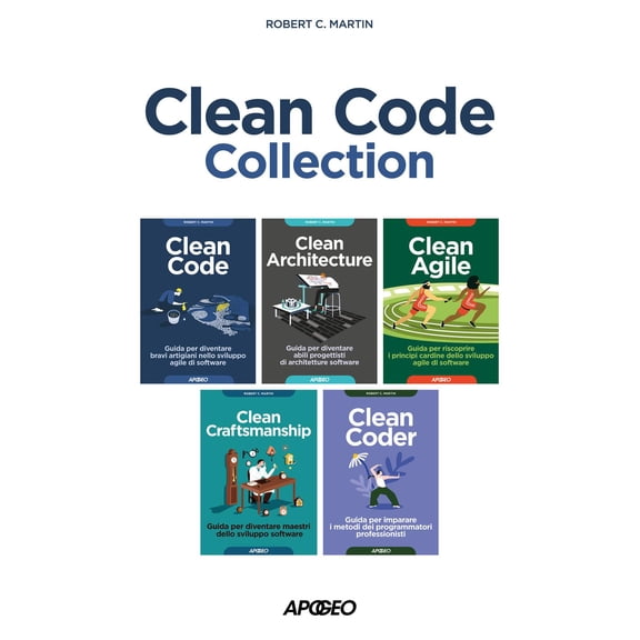 Robert C. Marti Clean code collection: Clean code-Clean architecture-Clean agile-Cl (Paperback)