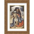 thumbnail image 1 of Robert Campin 2x Matted 18x24 Gold Ornate Framed Art Print 'Holy Trinity', 1 of 2