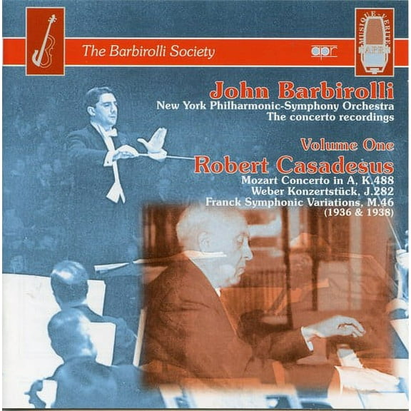 Robert Casadesus - Con Pno 23/Concert Piece/Sym V - Music & Performance - CD