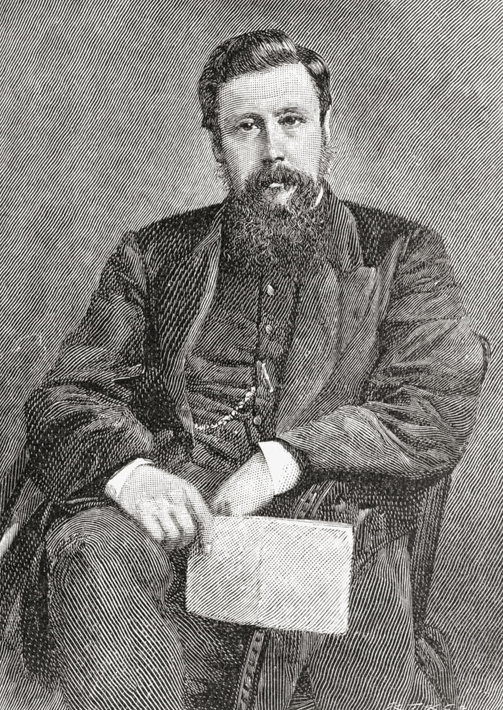 Robert Claudius Billing 1834 - 1898 Anglican Suffragan Bishop Of Bedford From The Strand Magazine Published 1894 Canvas Art - Ken Welsh Design Pics (26 x 36)