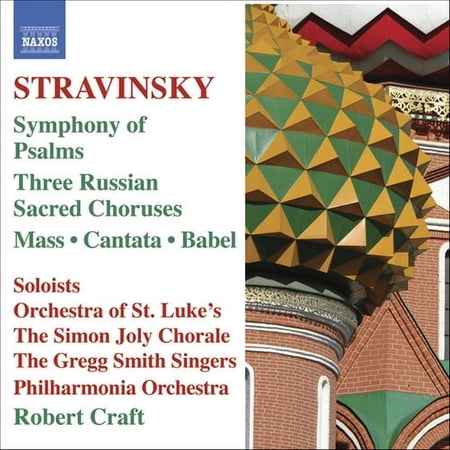 Robert Craft - Symphony of Psalms - Music & Performance - CD