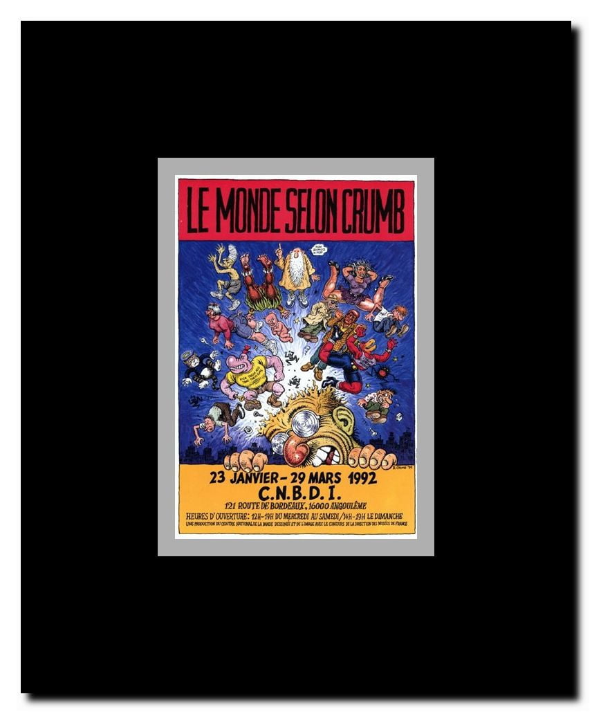 Robert Crumb Framed Movie Poster