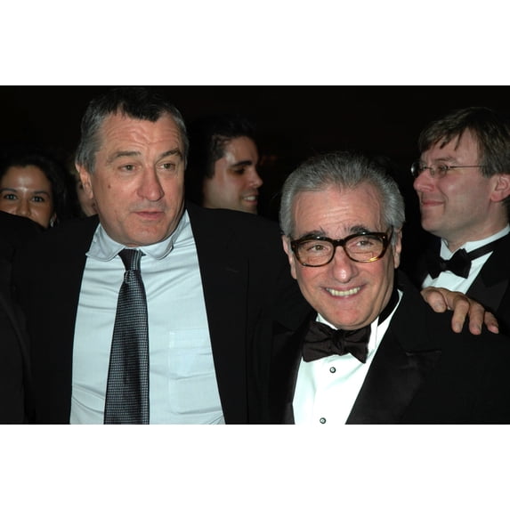 Robert De Niro And Martin Scorsese At The Arts And Business Council Gala 2004, At Gotham Hall, Ny, November 15, 2004. (Photo Rob RichEverett Collection) Celebrity (10 x 8)