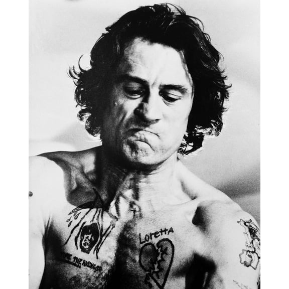 Robert De Niro Tough Guy Pose With Tattoo's Cape Fear 24x36 Classic Hollywood Poster