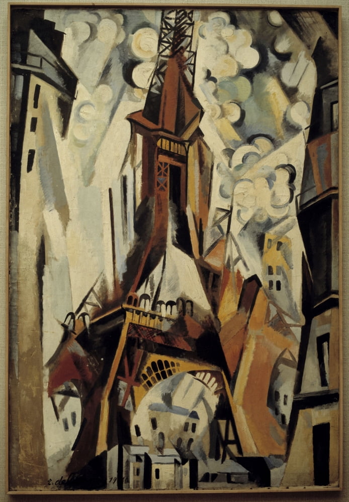 Robert Delaunay (1885-1941) French School Canvas Art - (18 x 24)