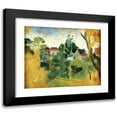 thumbnail image 1 of Robert Delaunay 24x20 Black Modern Framed Museum Art Print Titled - Unfinished Landscape, 1 of 5