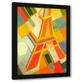 thumbnail image 1 of Robert Delauney 14x18 Black Modern Wood Framed Wall Art Titled - Eiffel Tower 1926, 1 of 6