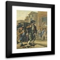 thumbnail image 1 of Robert Dighton 19x24 Black Modern Framed Museum Art Print Titled - The Frenchman in Distress, 1 of 5